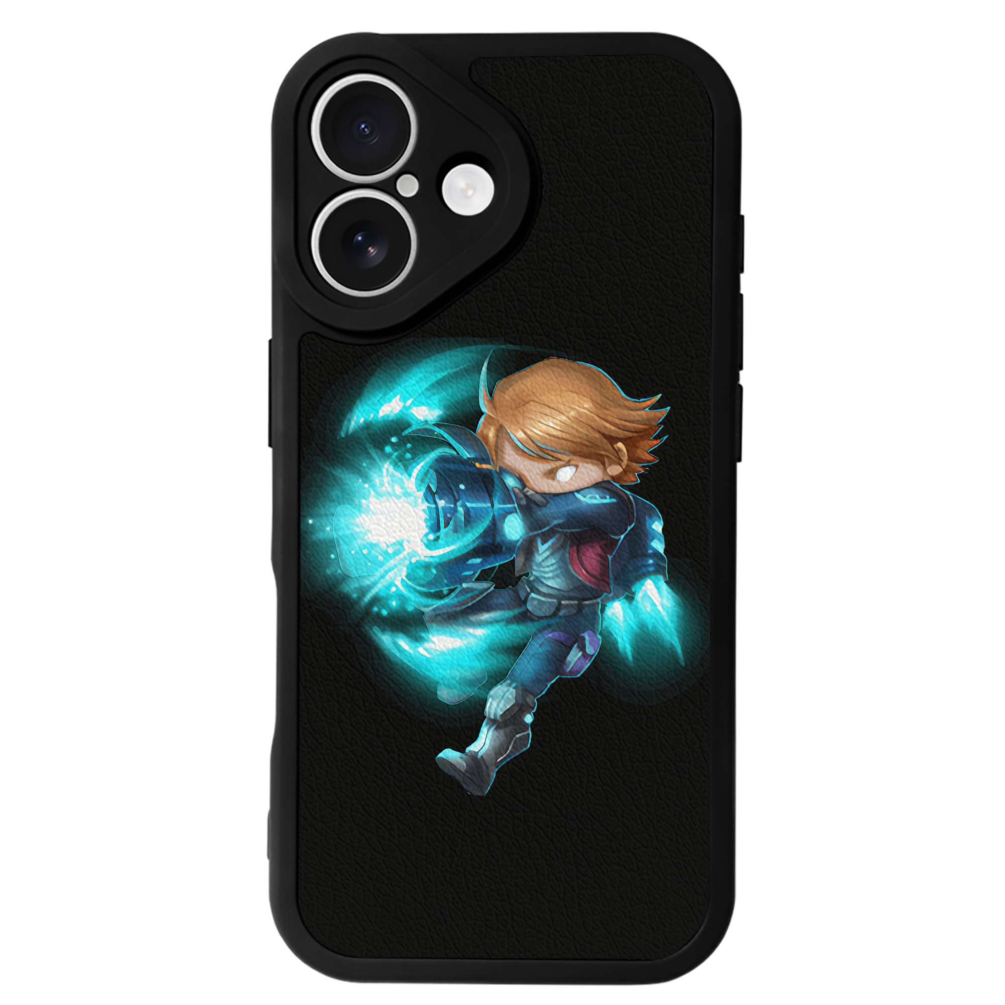 （画像用） リーグ・オブ・レジェンド League of Legends LOL 【iPhone 16シリーズ対応】シリコンスマホケース（レザー調） 材質：シリコン